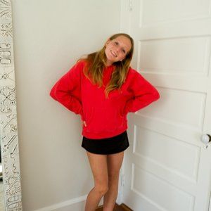 Red Champion Sweatshirt